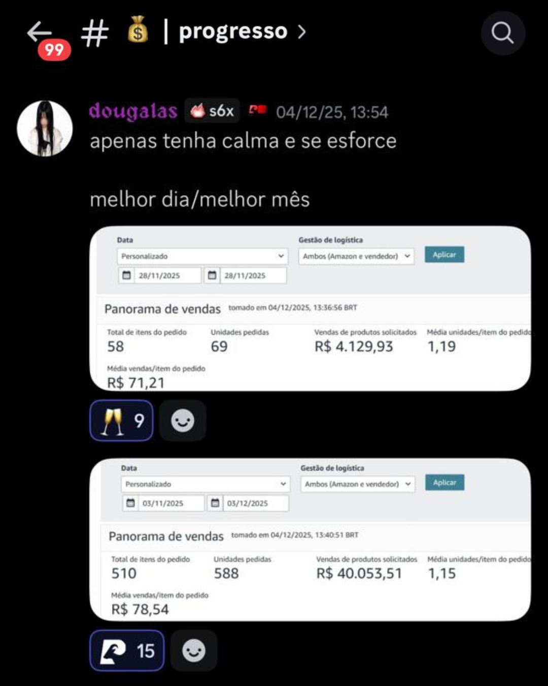 Feedback comunidade 3