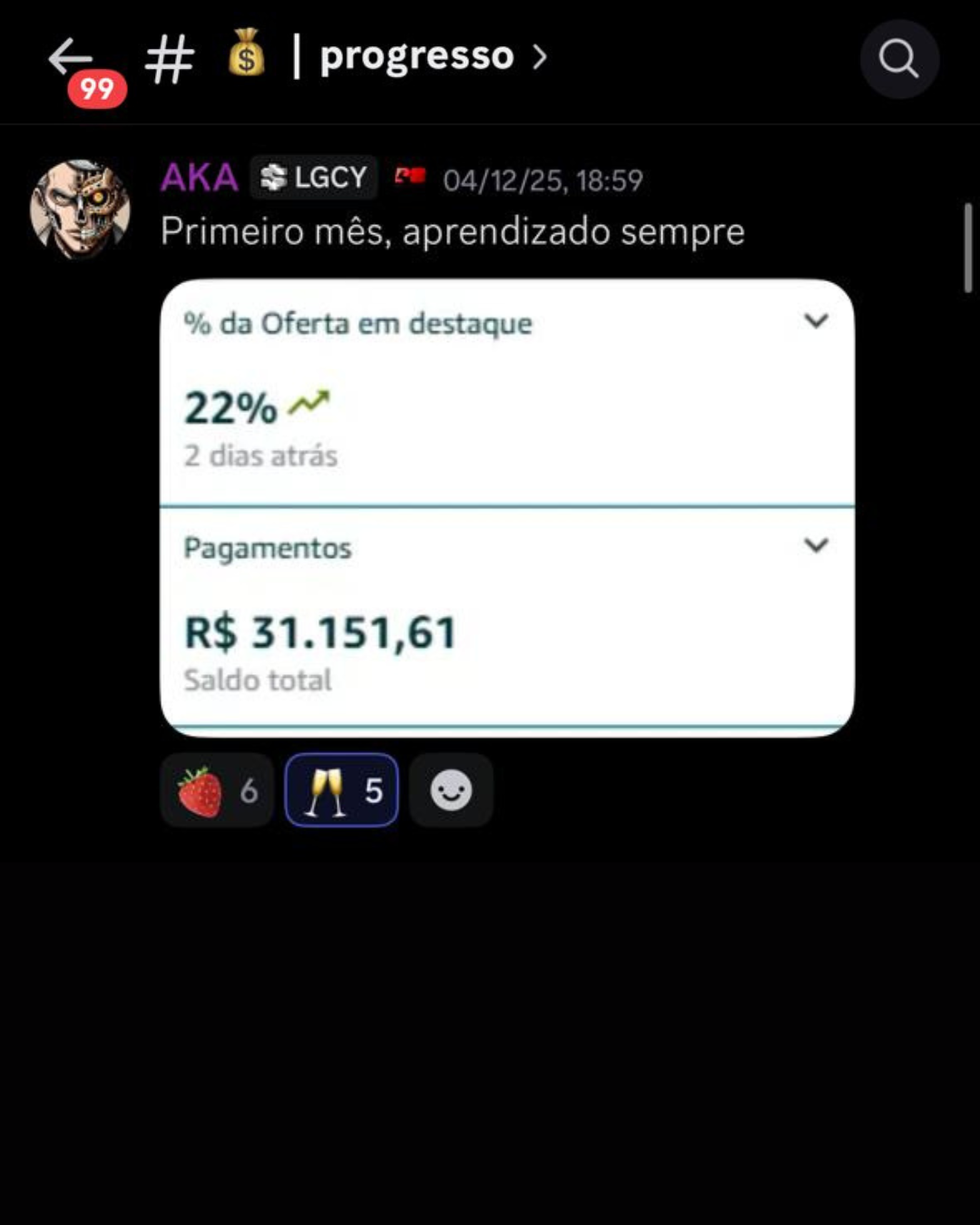 Feedback comunidade 4